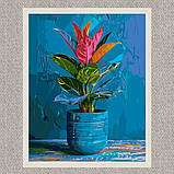 Картина за номерами Тропічна квітка 40*50 см Орігамі LW 3535, фото 5