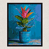 Картина за номерами Тропічна квітка 40*50 см Орігамі LW 3535, фото 7