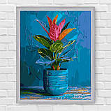 Картина за номерами Тропічна квітка 40*50 см Орігамі LW 3535, фото 9