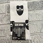 Шкарпетки чоловічі високі весна/осінь р.41-45 яскраве асорті борода URBAN 30039576, фото 4