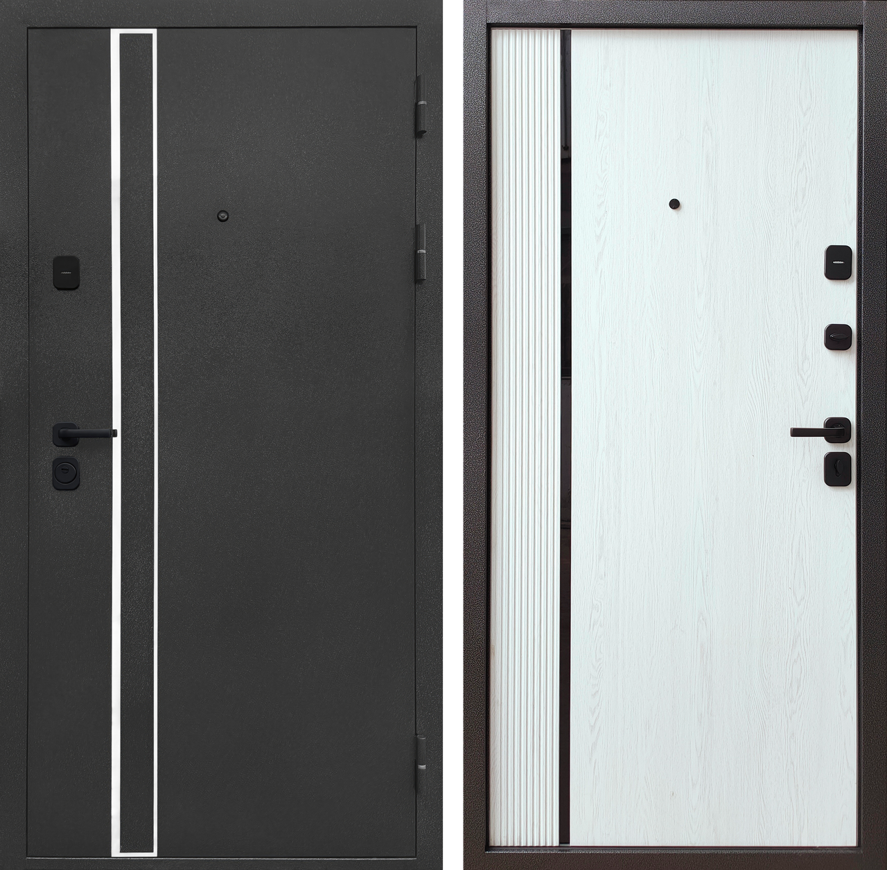 Вхідні двері БЦ Бакота 860x2050 мм. Надійні вхідні двері на вулицю і в квартиру - фото 1 - id-p2768925975