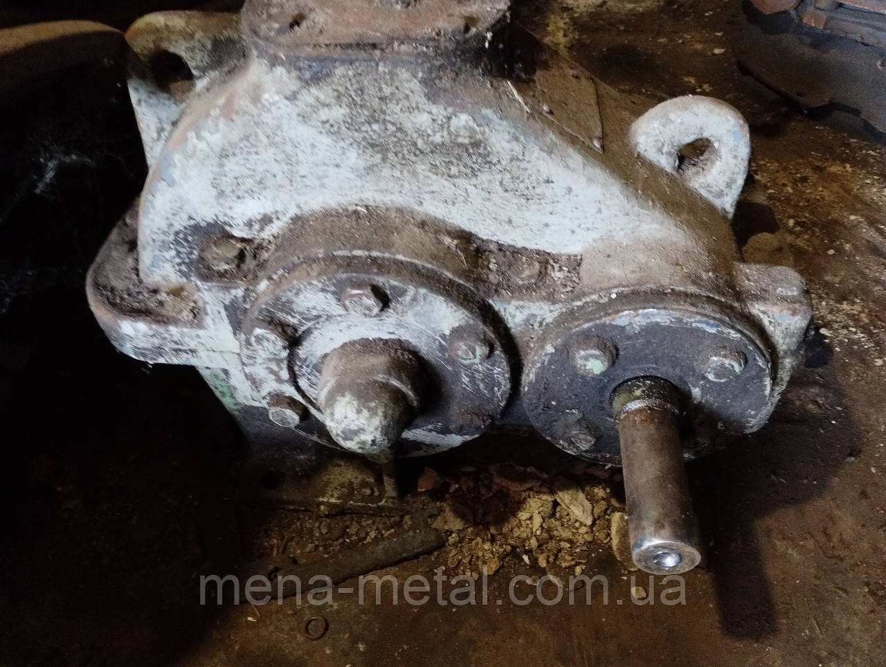 Редуктор циліндричний на дровокол, передавачка 1: 9, фото 1