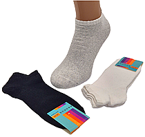 Жіночі махрові шкарпетки Krokus - 16.50 грн./пара (короткі, ЧБС)