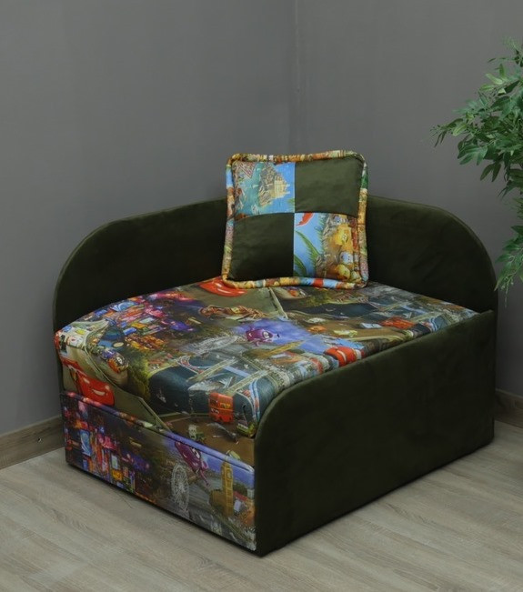 Диван дитячий м'який розкладний Артемон диван-міні для дитячої кімнати з функцією розкладки