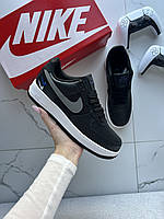 Nike Air Force 1 Low Se Mini Swoosh Casual Shoes Black