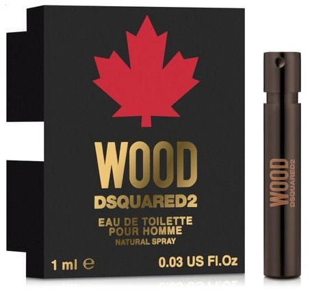 Туалетна вода для чоловіків Dsquared2 Wood Pour Homme 1 мл Пробник, фото 1