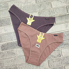 Труси жіночі ростовка р.XL,2XL,3XL рубчик колір асорті AONIDAISI 30039261