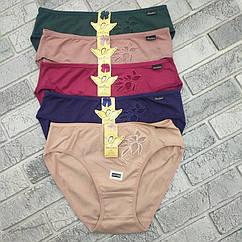 Труси жіночі ростовка р.XL,2XL колір асорті вишивка AONIDAISI 30039565