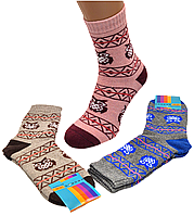 Жіночі махрові шкарпетки Krokus - 21.00 грн./пара (сова)