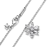 Срібне намисто Pandora «Блискучий гербарій» 392387C01, фото 2