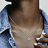 Срібне намисто Pandora «Блискучий гербарій» 392387C01, фото 3