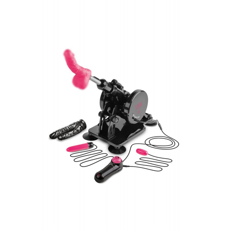 Секс-машина із змінними секс іграшками Ultra Thrust машина для сексу з пультом та регулюванням нахилу, фото 1