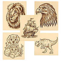 Набір для випалювання по дереву Danko Toys WD-01-02U — електровипалювач з насадками, фото 4