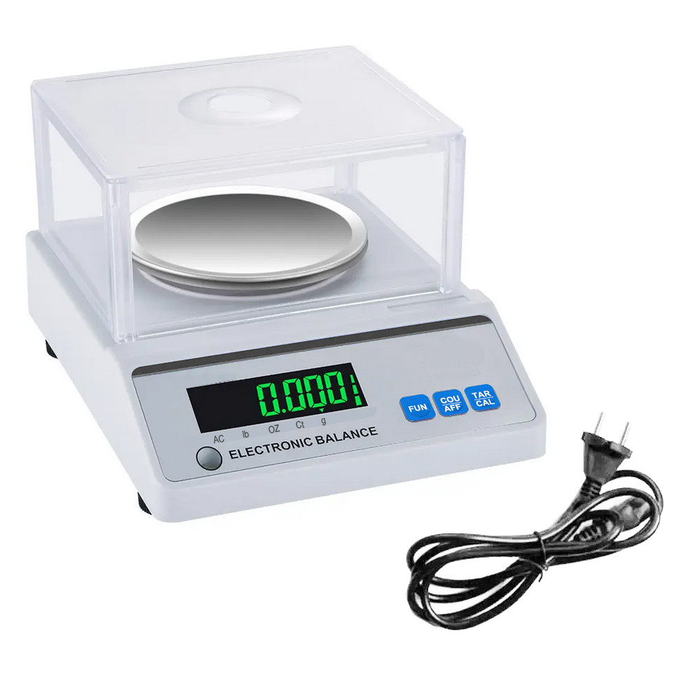 Ювелірні ваги 2003-200A, точність 0,01 г, максимальна вага 2000 г – електронні ваги для ювелірів
