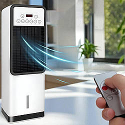 Підлоговий кулер-вентилятор 2в1 з пультом дистанційного керування, Germatic Air Max Pro BFX-8D-1668 / Мобільний кондиціонер