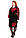 В'язане плаття з червоними ліліліями р 48,50,52,54, фото 3