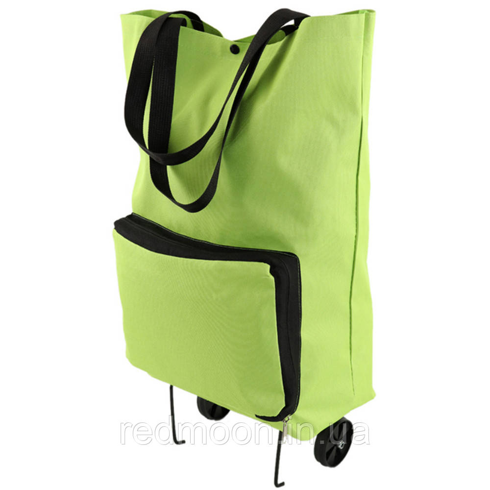 Сумка господарська на колесах 18 л / Двоколісна сумка кравчучка / Сумка візок / Сумка на колесах, фото 1