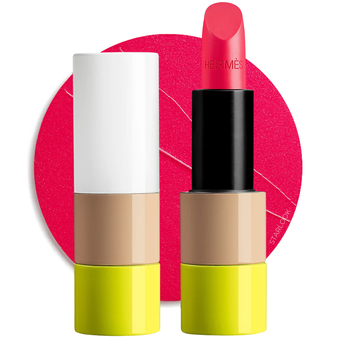 Лімітована сатинова помада Hermes Rouge Satin Lipstick 43 Rose Oasis 3.5 г, фото 1