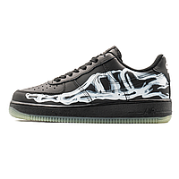 Nike Air Force 1 Low Skeleton Black