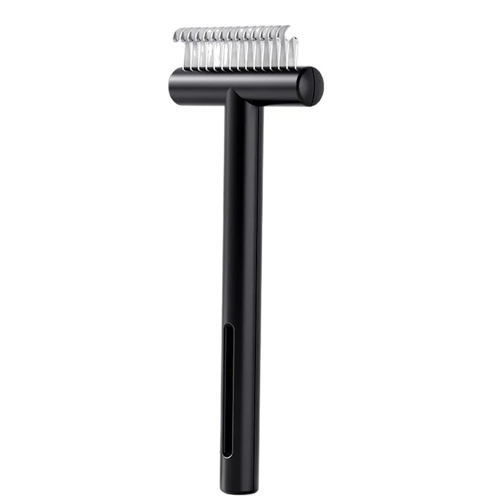 Гребінець для вичісування шерсті кішок і собак / Пуходерка для котів / Щітка для вичісування тварин, фото 1