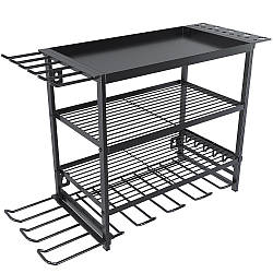 Полиця-органайзер для інструментів 3 рівня, 63,5x42,5х24,5 см, MZY-859 / Органайзер-стелаж для інструментів