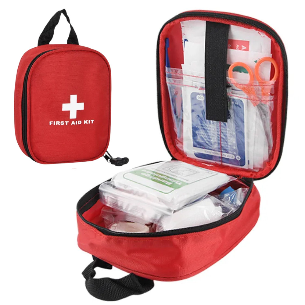 Аптечка першої допомоги 15в1 / Аптечка в машину / Дорожня аптечка / Аптечка медична, фото 1