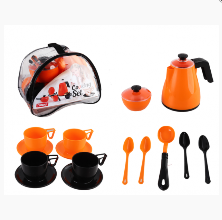 Набір посуду Юніка у сумочці на 15 предметів, фото 1