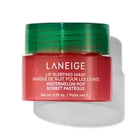 Нічна маска для губ льодяник з кавуном Laneige Lip Sleeping Mask Watermelon Pop - 3 г