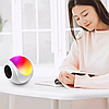 Нічник RGB LIGHT з bluetooth колонкою та підтримкою FM/SD карт / Настільна акумуляторна лампа, фото 4