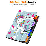 Чохол Ultra Slim Lenovo Idea Tab 11" TB336FU TB336ZU / Tab K11 2nd Gen / Xiaoxin Pad 2025 принт Unicorn, фото 4