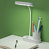 Настільна лампа з органайзером, від USB і батарейок, DIGAD 1951 / Гнучка LED лампа з регулюванням світла, фото 2