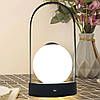 Круглий LED нічник із сенсорним керуванням, D25 / Настільна акумуляторна лампа-світильник, фото 8