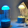 Портативна Bluetooth колонка-нічник Медуза / Блютуз колонка з підсвічуванням / Бездротова колонка світильник, фото 7