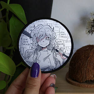 Нашивка Привіт Шарлотта Патч Hello Charlotte (6)