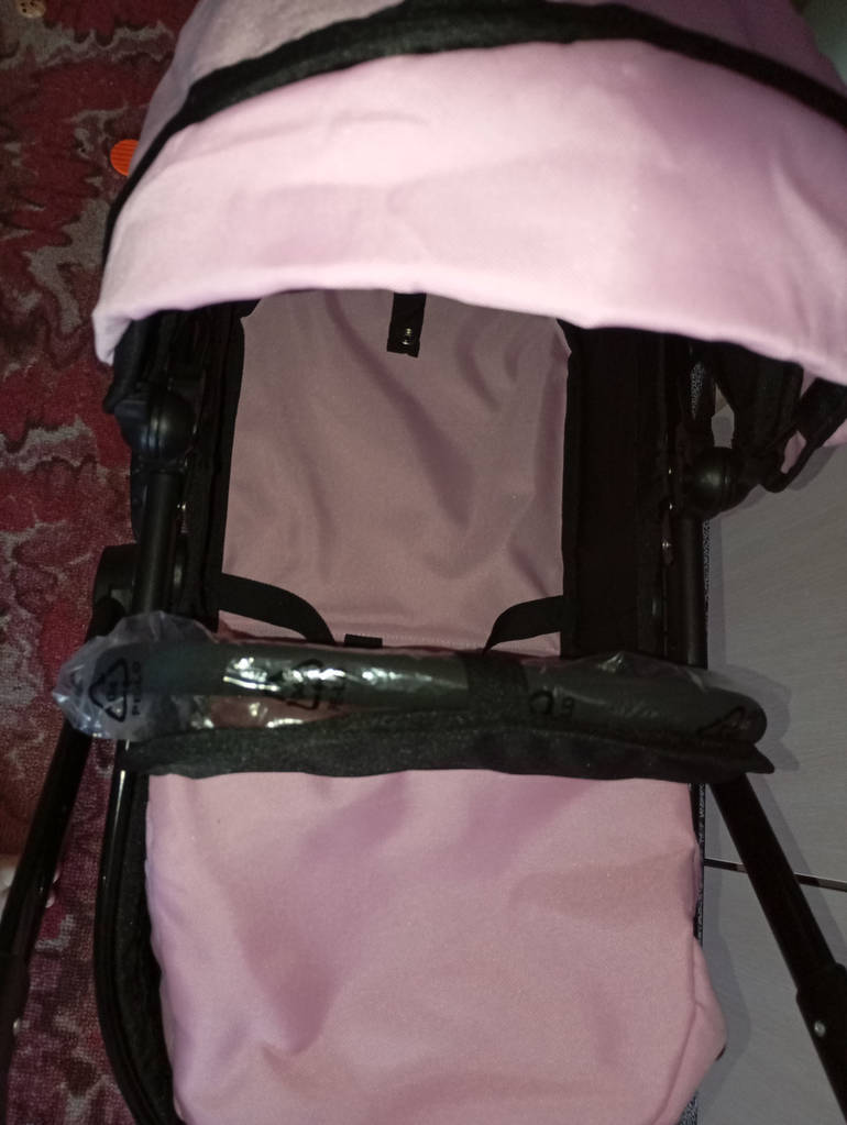 Коляска для ляльки 2в1 Carrello Fortuna 9695 PINK Рожева - фото покупців 2