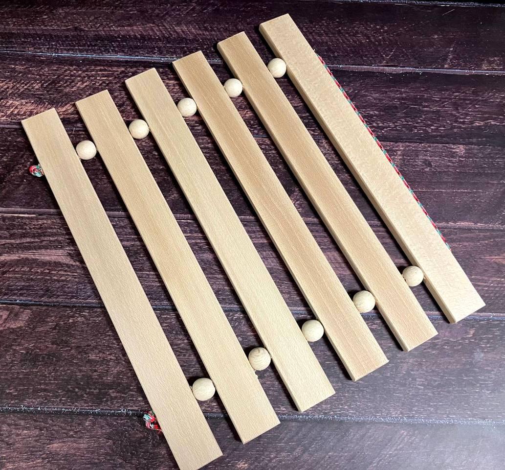 Дерев'яний килимок для баніI Масажний килимок із дерева