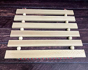 Дерев'яний килимок для баніI Масажний килимок із дерева, фото 2