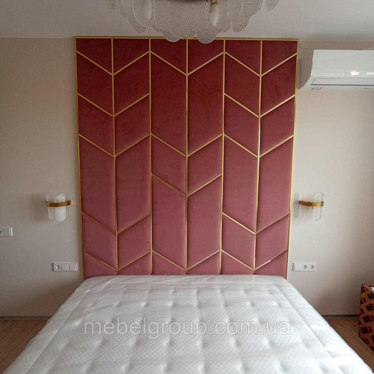 М'яка панель Трапеція з ліжком