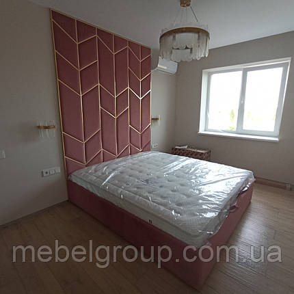 М'яка панель Трапеція з ліжком, фото 2