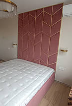 М'яка панель Трапеція з ліжком, фото 3