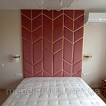 М'яка панель Трапеція з ліжком, фото 4