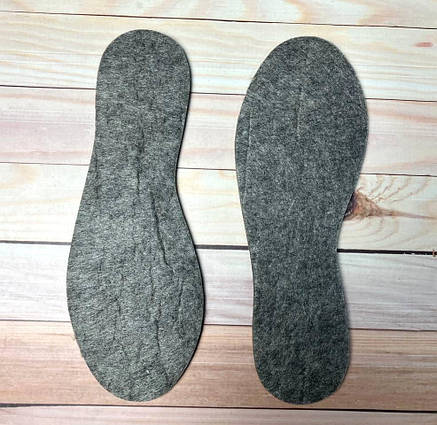 Устілки повстяні I Устілки для взуття повсті теплі, фото 2