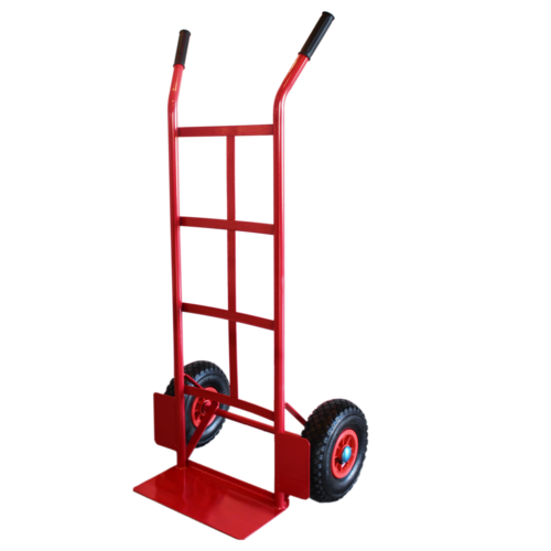 Візок для перевезення вантажів Garden Line 2в1 (Платформний / Млинарка), вантажопідйомність - 200 кг, Червоний (Польща), фото 1