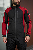 Вітровка чоловіча soft shell легка куртка демісезонна софтшелл з вітрозахисту спортивна для подорожей