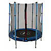 Дитячий батут манеж кімнатний із захисною сіткою Atleto 140 см синій для кімнати квартири вулиці, фото 6