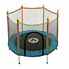 Батут манеж дитячий з сіткою Atleto 140 см синій KRB01, фото 9