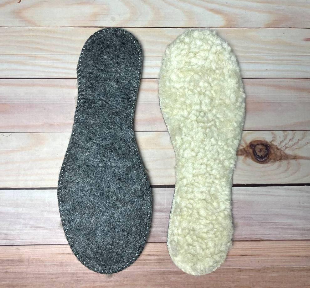 Повстяні устілки на хутрі