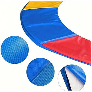 Накидка на пружини для батута 374 см multikolor, фото 2