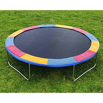 Накидка на пружини для батута 374 см multikolor, фото 4