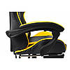 Крісло геймерське Bonro B-810 жовте, фото 7